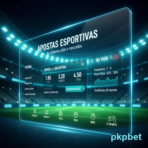 Ilustração de Descubra jogos ao vivo e slots no pkpbet com segurança