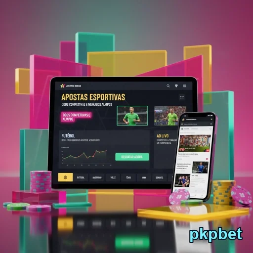 Ilustração de Acesse a plataforma de jogos pkpbet com segurança e agilidade